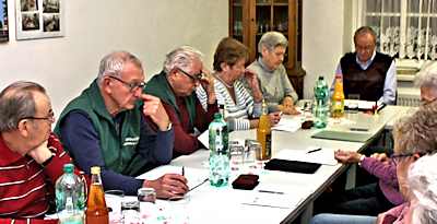 Jahreshauptversammlung beim Heimatverein Großsteinberg e.V.